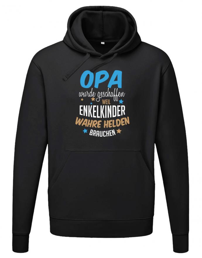 Opa-wurde-geschaffen-weil-enkelkinder-wahre-helden-brauchen-herren-hoodie-schwarz