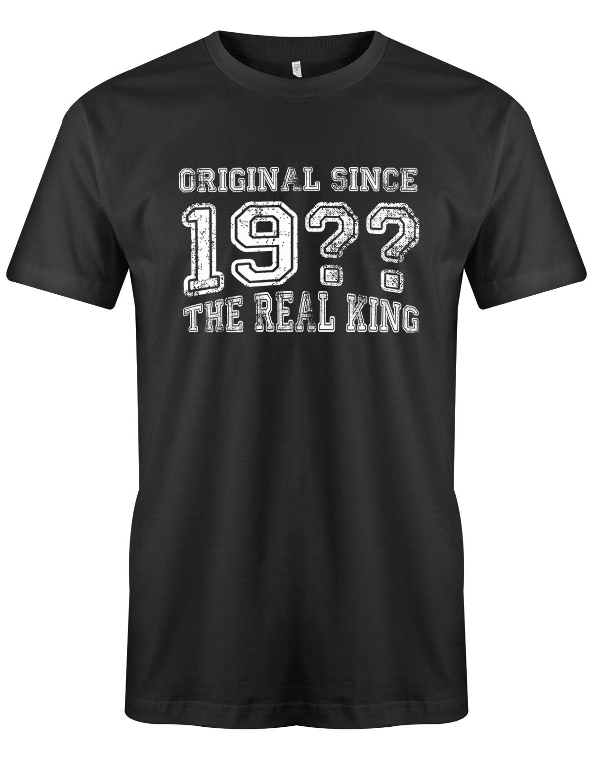 Original-Since-The-Real-King-Herren-Shirt-SChwarz