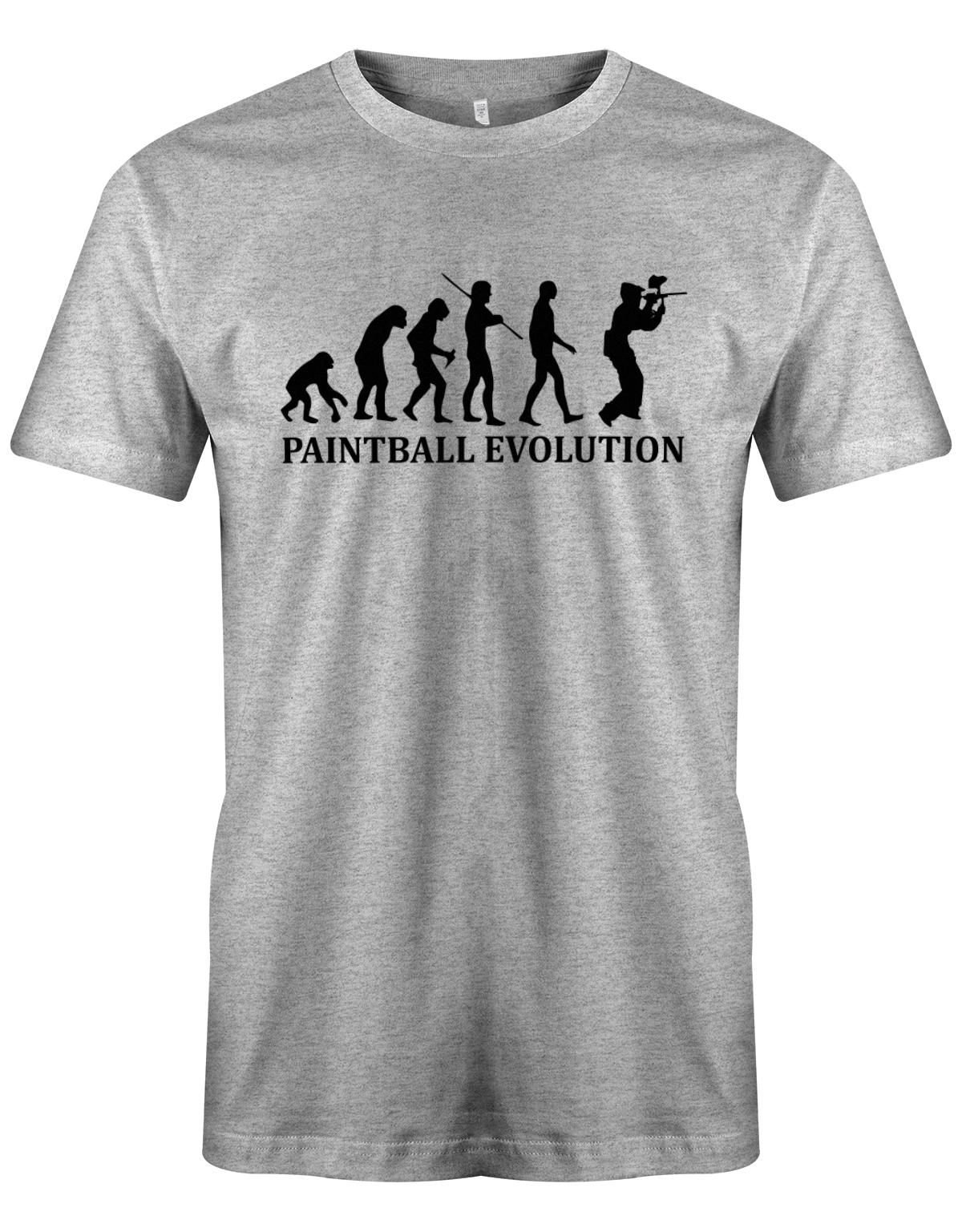 Paintball-Evolution-Herren-Shirt-Grau