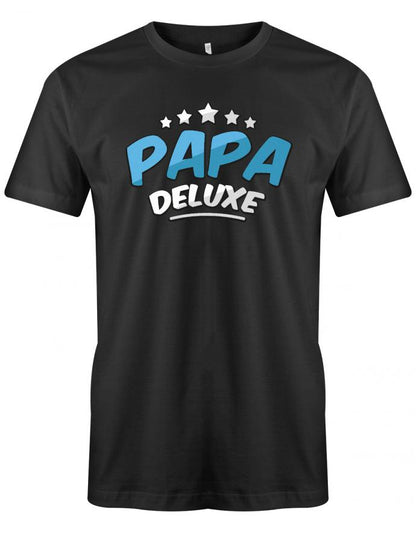 Papa-Deluxe-5-Sterne-herren-Shirt-SChwarz