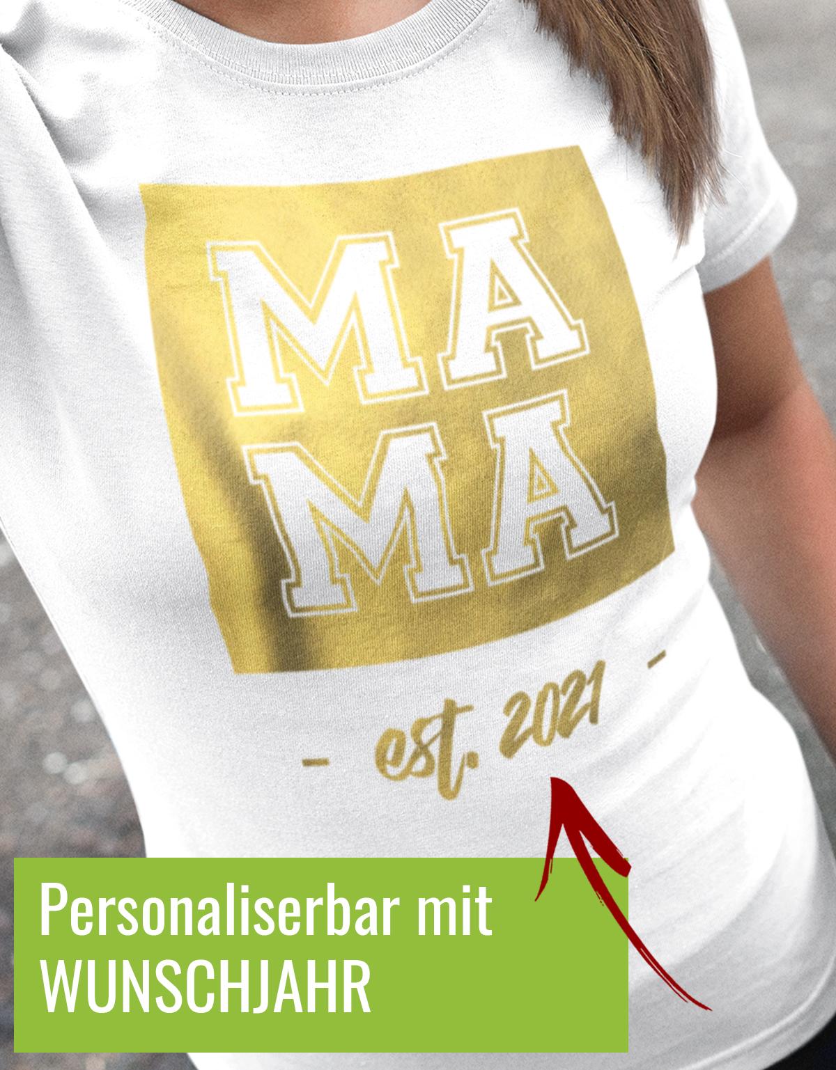 Papa-est-Wunschjahr-Gold-Damen-Shirt-Vorschau