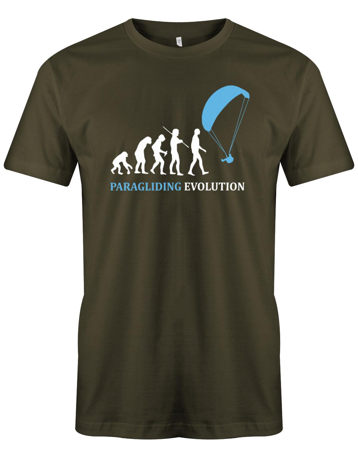 Paragliding-Evolution-herren-Shirt-Army