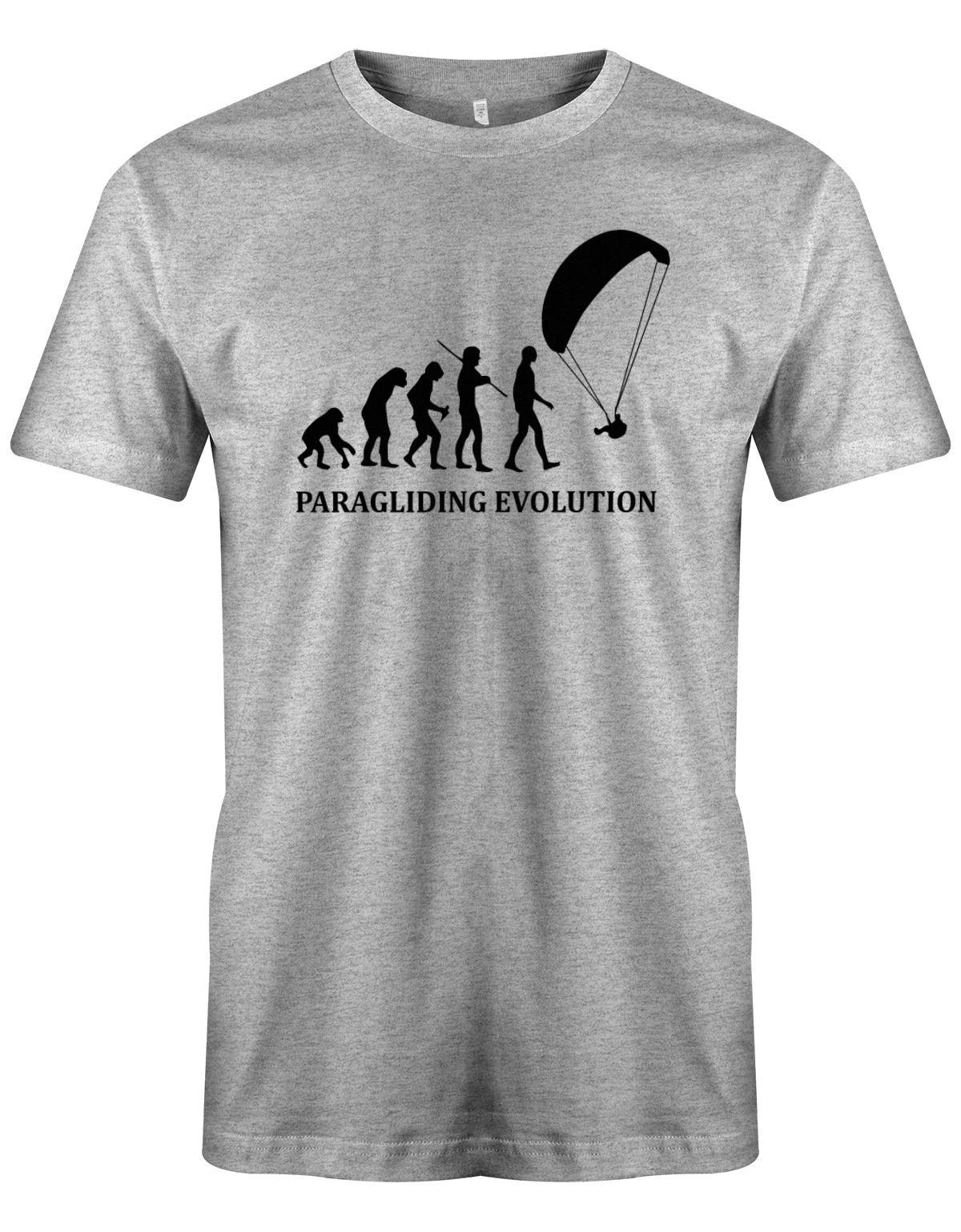 Paragliding-Evolution-herren-Shirt-Grau