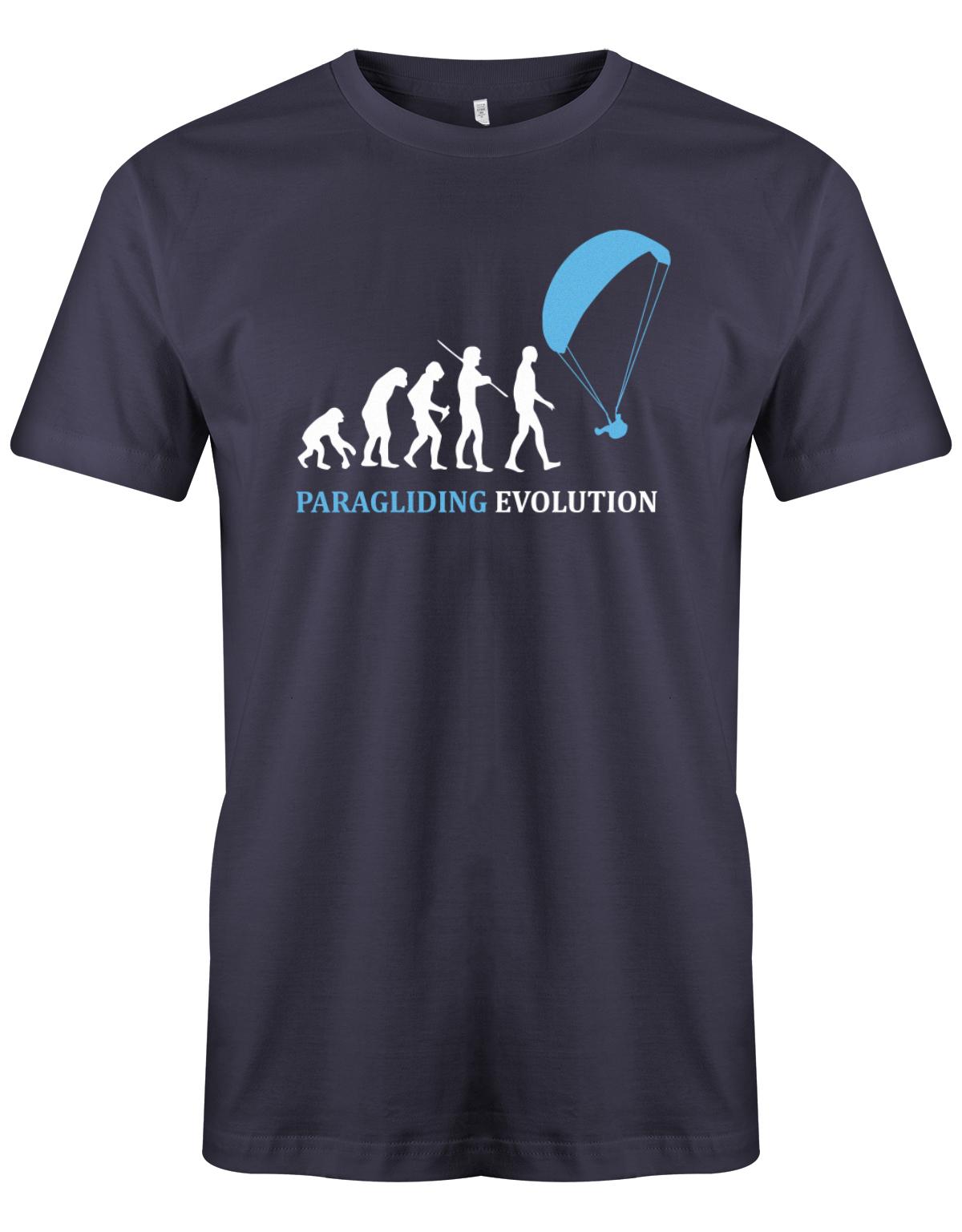 Paragliding-Evolution-herren-Shirt-Navy