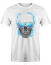 Party-Skull-Toten-Kopf-mit-Sonnenbrille-Herren-t-Shirt