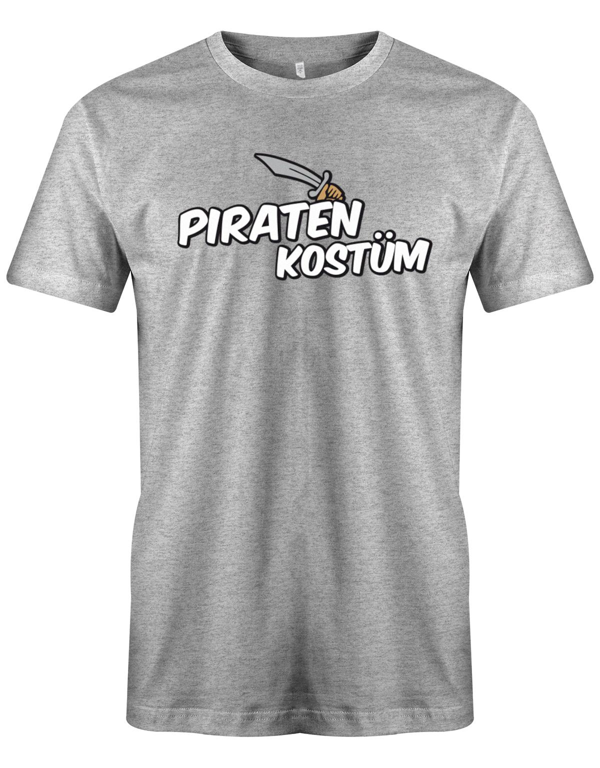 Piraten-Kost-m-Fasching-Karneval-herren-Shirt-Grau