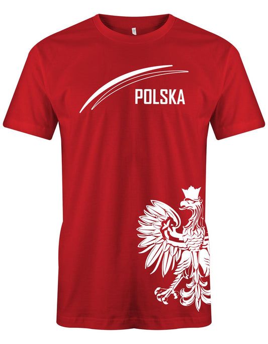 Polska-Adler-Herren-Rot