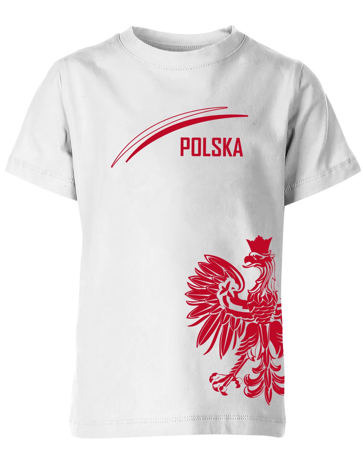 Polska Adler - Polen EM WM - Fan - Kinder T-Shirt