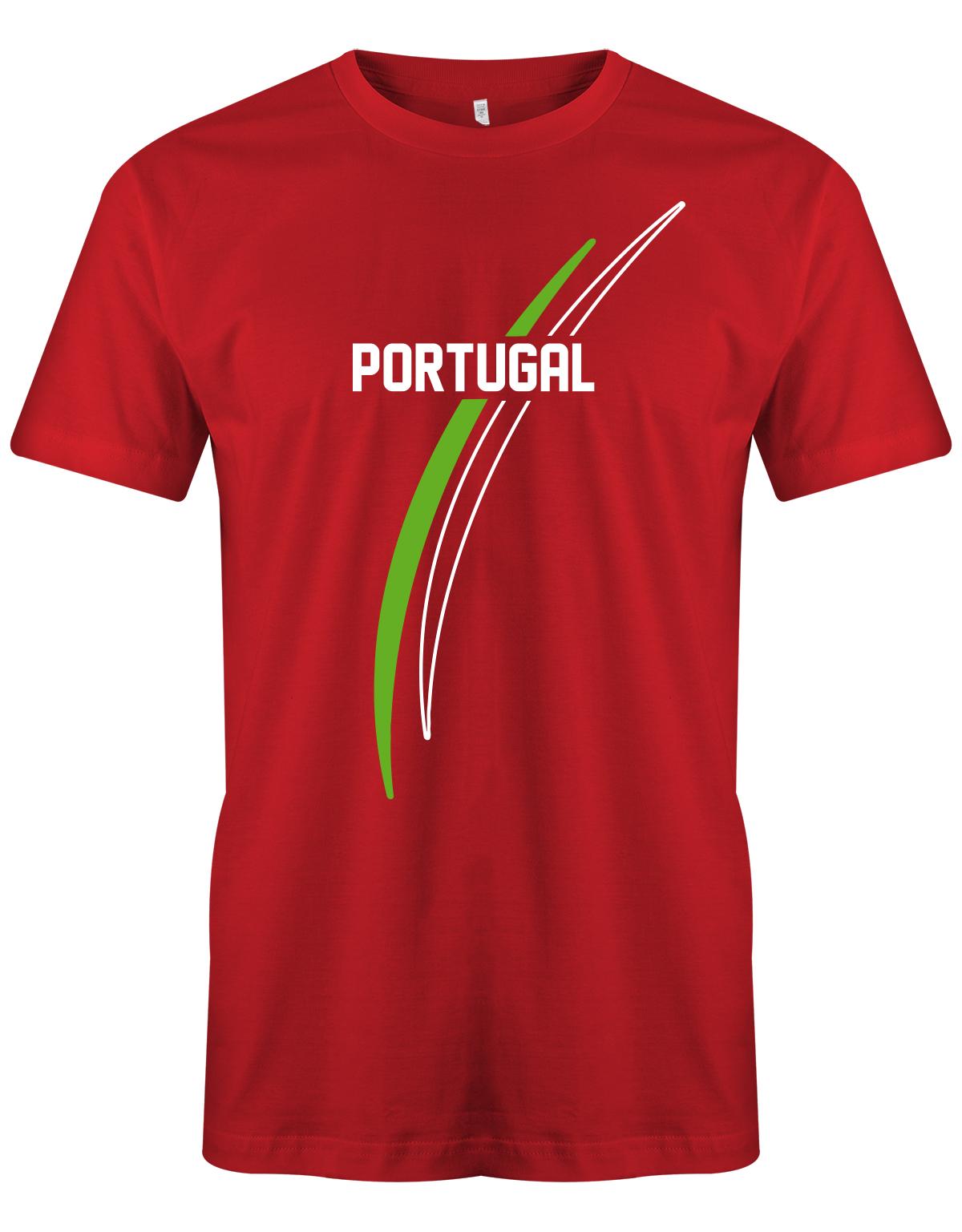 Portugal-Herren-Shirt-Rot