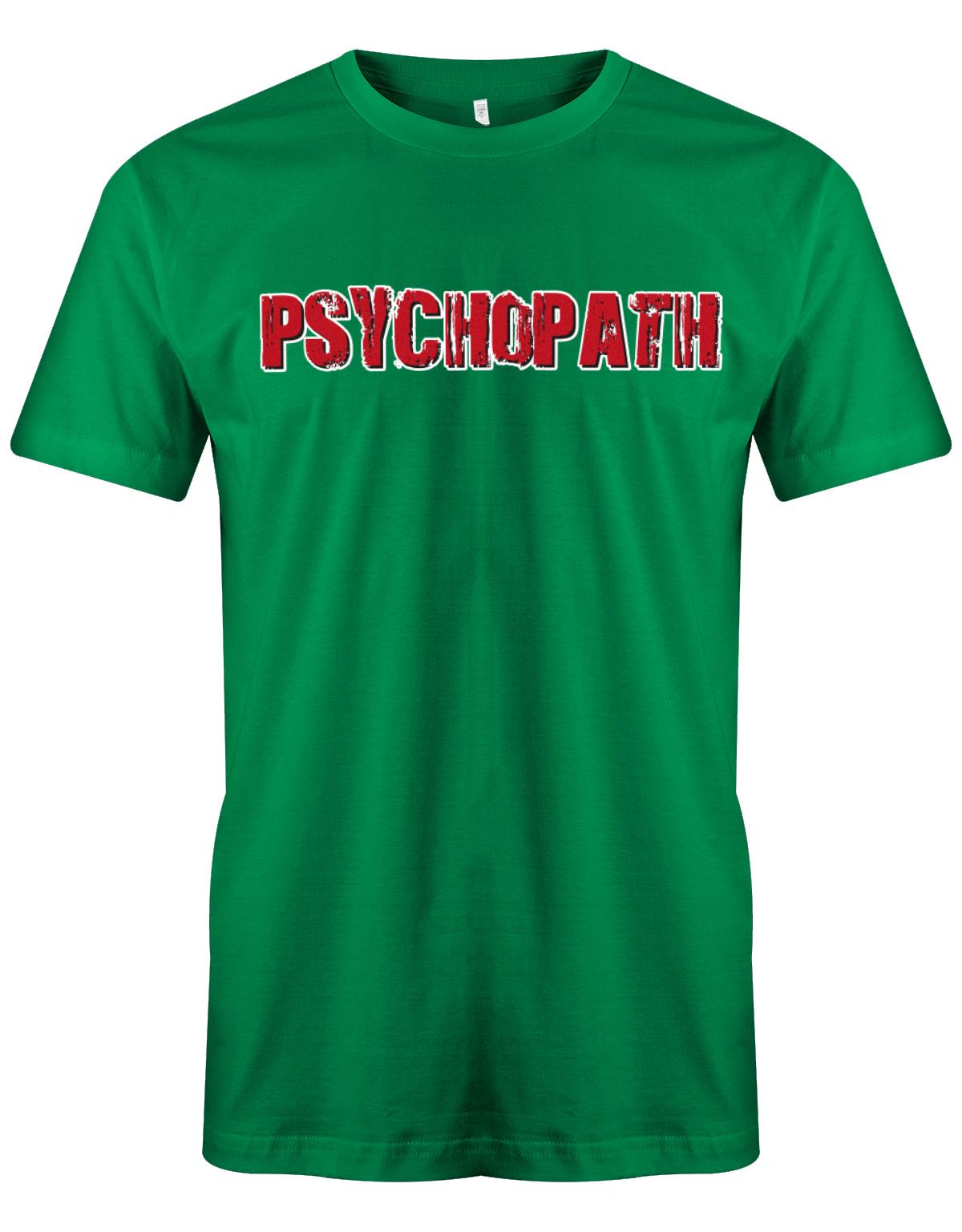 Psychopath-Kost-m-Shirt-Herren-Gr-n