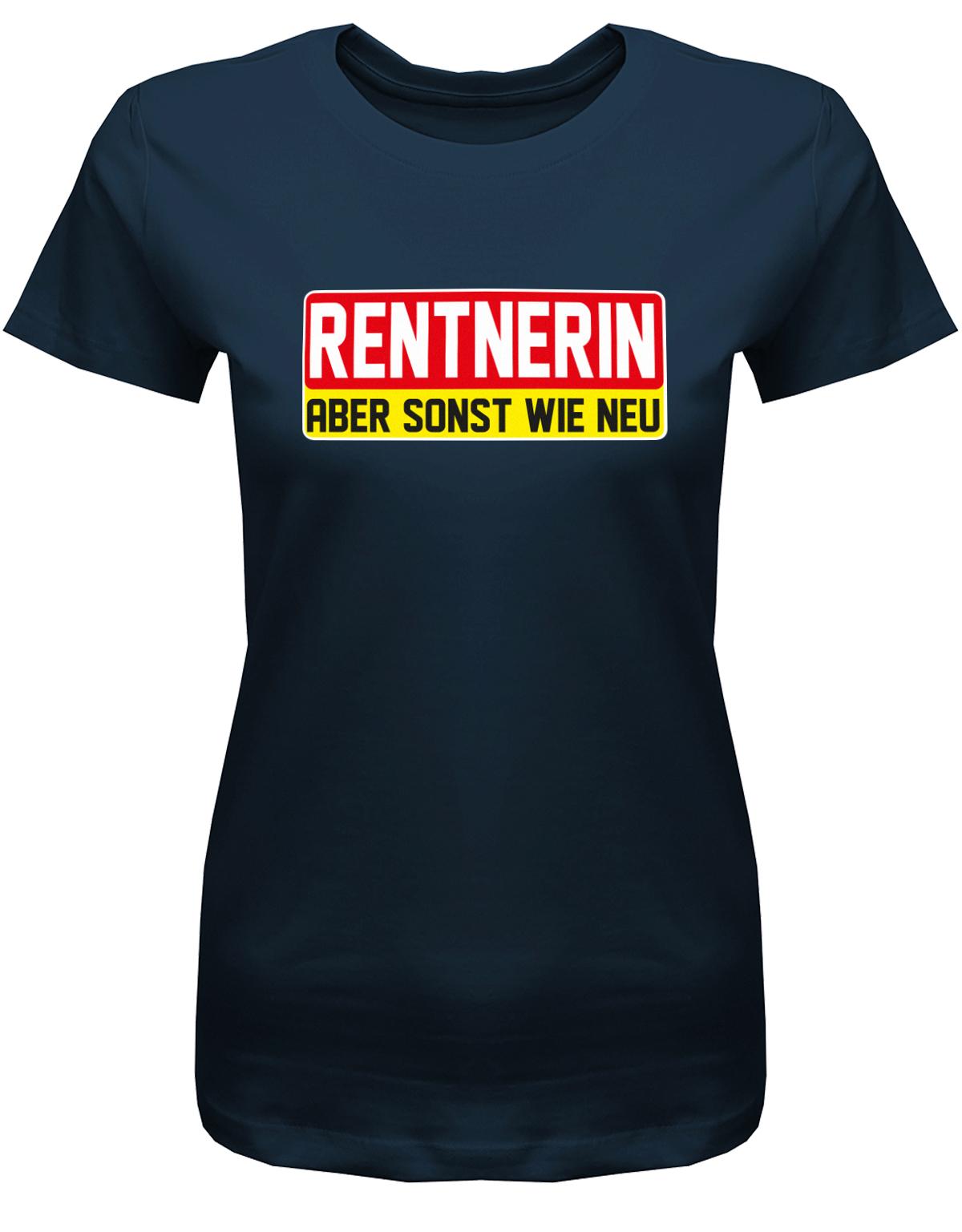 Rentnerin-aber-sonst-wie-neu-Damen-rente-Shirt-Navy