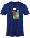 Retro-Game-Fail-Herren-Shirt-Royalblau