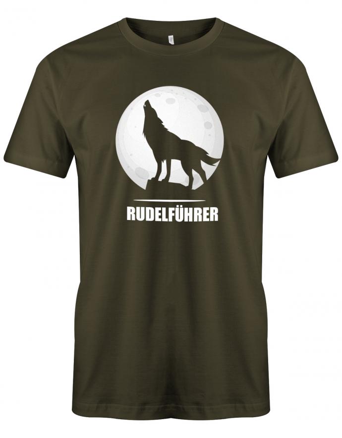 Rudelführer - Papa JGA - Papa Herren Shirt Army