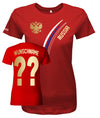 Russia-103-damen-shirt-rot-wunschname
