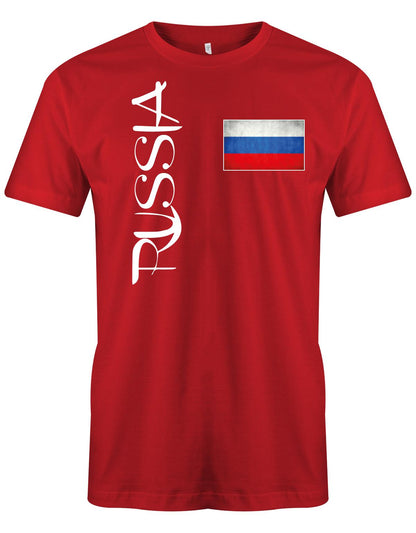 Russia-Fahne-Em-Shirt-Herren-Rot