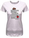 Schokolade-l-st-keine-Probleme-aber-das-tut-ein-Apfel-ja-auch-nicht-Spr-che-damen-shirt-rosa