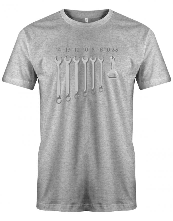 Schraubenschluessel-Set-Flaschen-ffner-Herren-Shirt-Grau