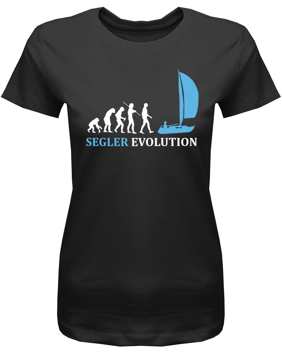 Segler-Evolution-Damen-Shirt-Schwarz