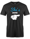 She-s-mine-He-s-mine-couple-Shirt-Herren-Schwarz