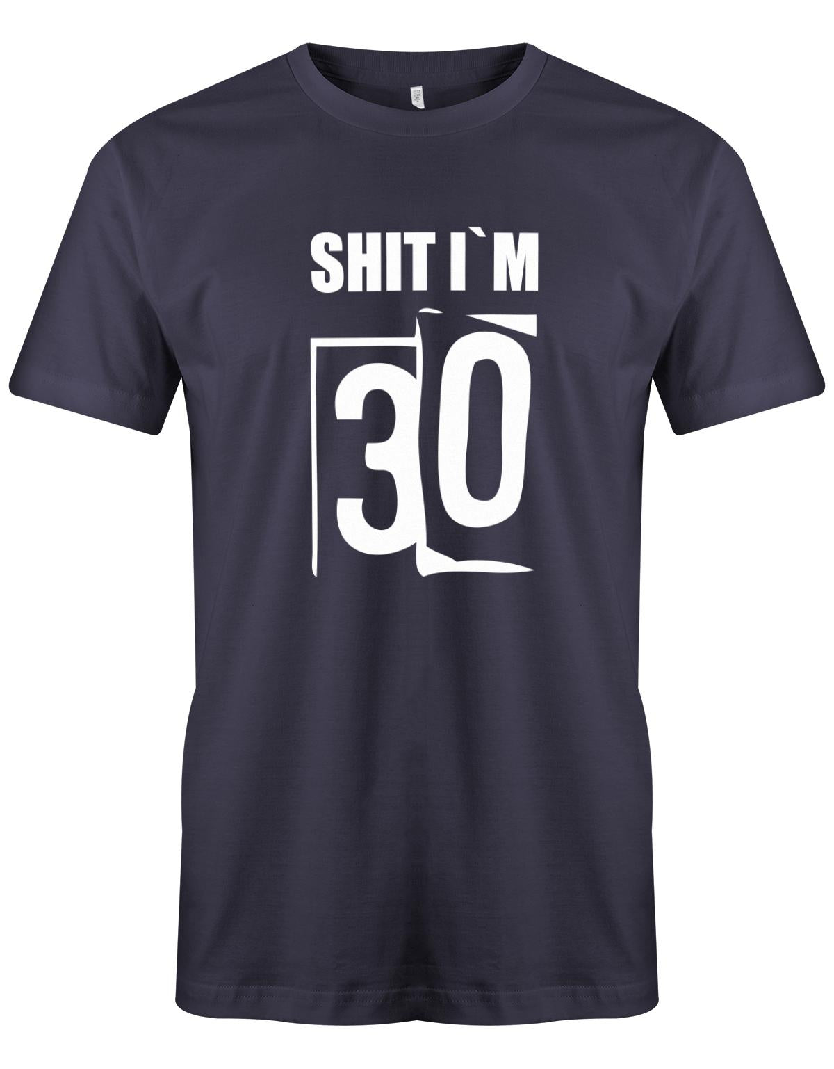 Lustiges T-Shirt zum 30 Geburtstag für den Mann Bedruckt mit: Shirt I´m 30 Thirty. Das T Shirt 30 Geburtstag Mann Lustig ist eine super Geschenkidee für alle 30 Jährigen. Man wird nur einmal 30 Jahre. 30 geburtstag Männer Shirt ✓ 1993 geburtstag shirt ✓ t-shirt zum 30 geburtstag mann ✓ shirt 30 mann Navy