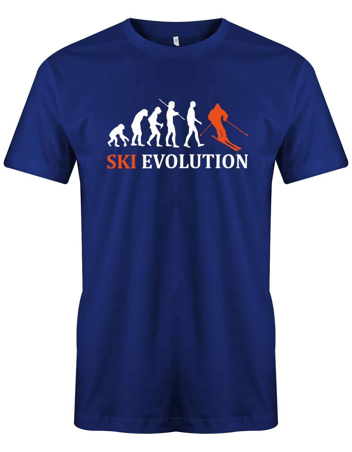 Ski-Evolution-Herren-Shirt-Apres-Ski-Royalblau