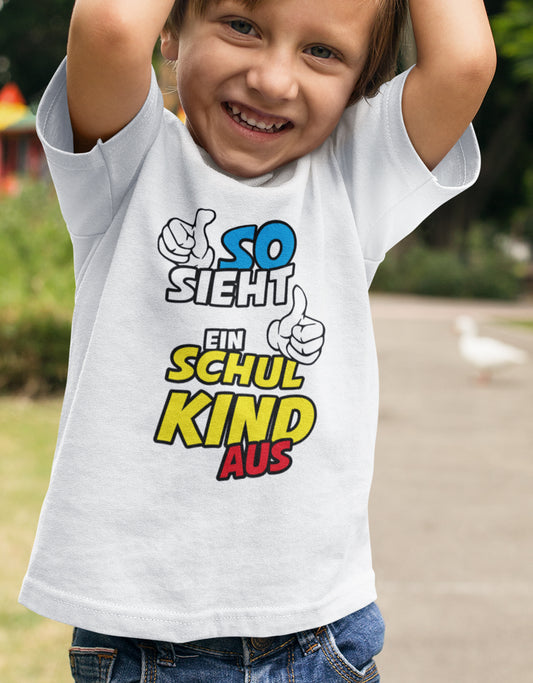 So cool sieht ein Schulkind aus Einschulung Shirt 2023