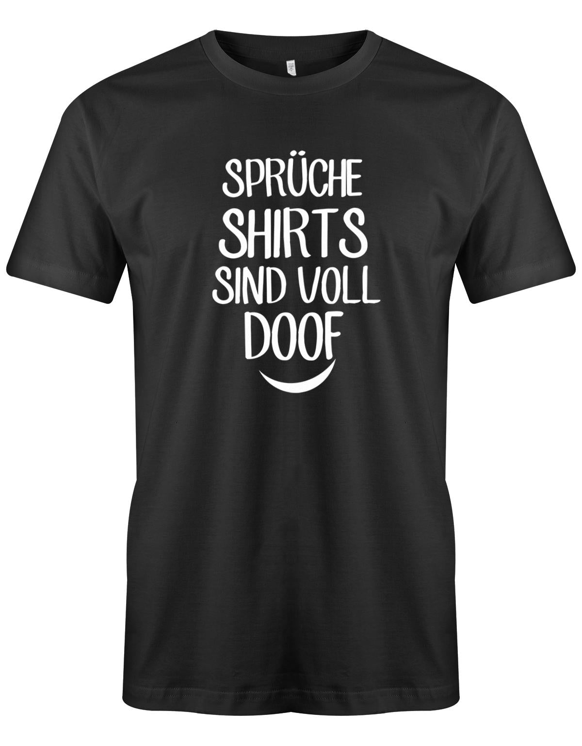 Spr-che-shirts-sind-voll-doof-Herren-Shirt-SCharz