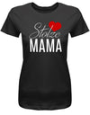 Stolze-Mama-Herz-Damen-Shirt-Schwarz