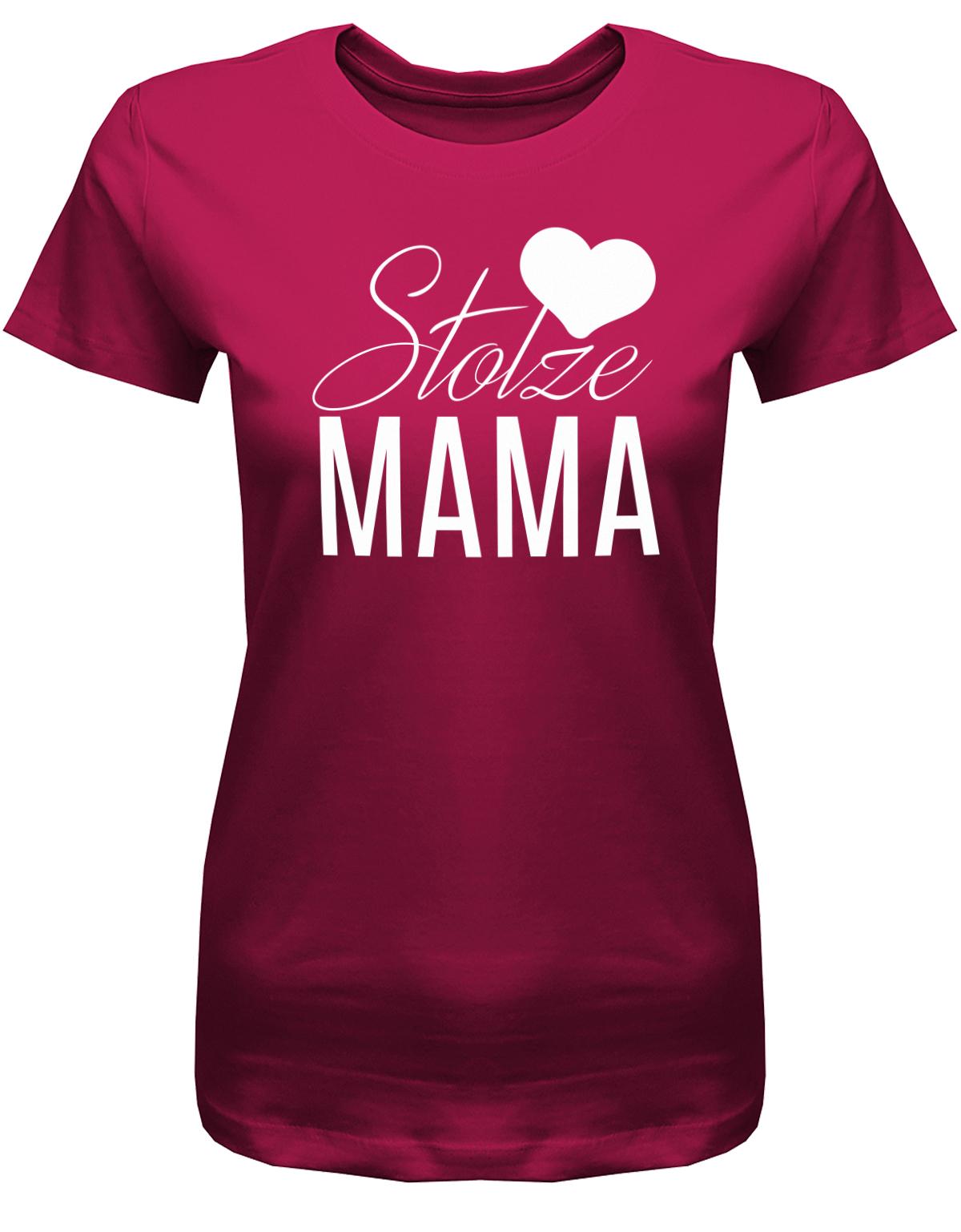 Stolze-Mama-Herz-Damen-Shirt-Sorbet