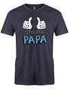 Stolzer-Papa-Herren-Shirt-Navy