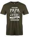 Stolzer-Papa-von-4-grossartigen-Kindern-Herren-Papa-Shirt-Army