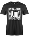 Straight-Outta-Wunschstadt-Herren-Shirt-SChwarz