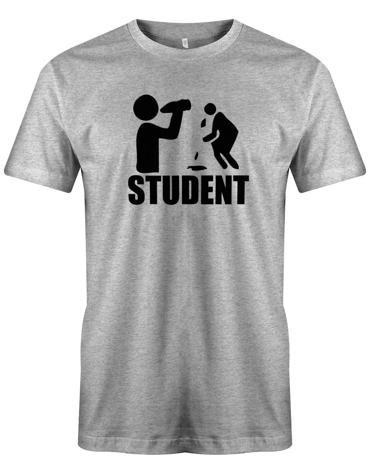 Student-Kotzen-Herren-Shirt-Grau