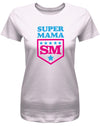 Super-Mama-Sterne-Damen-Shirt-rosa