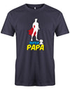 Super-Papa-Herren-Shirt-Navy