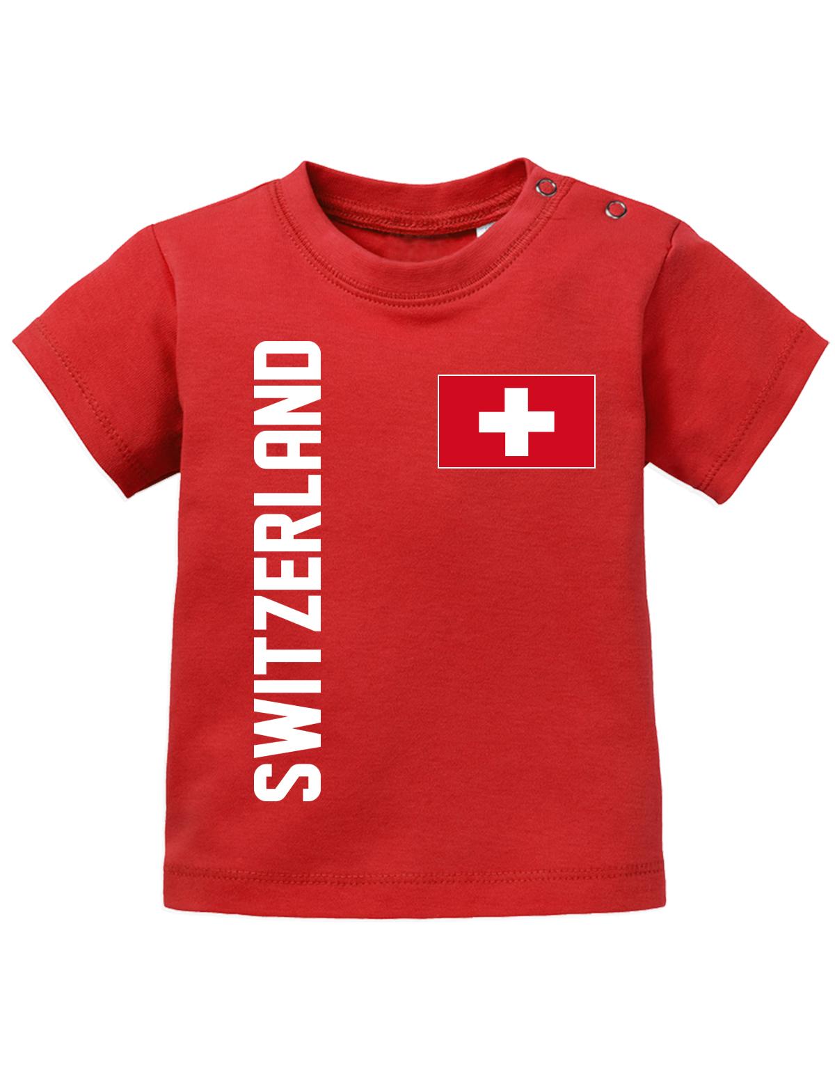 Switzerland-Fahne-Baby-Rot