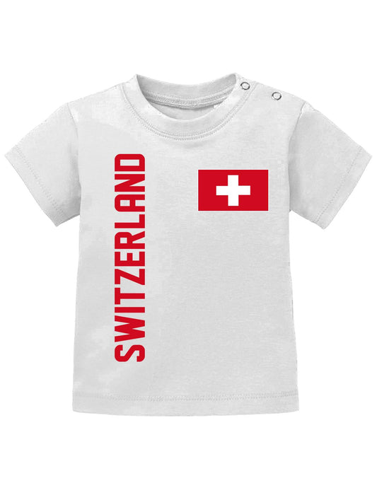 Switzerland-Fahne-Baby-Weiss
