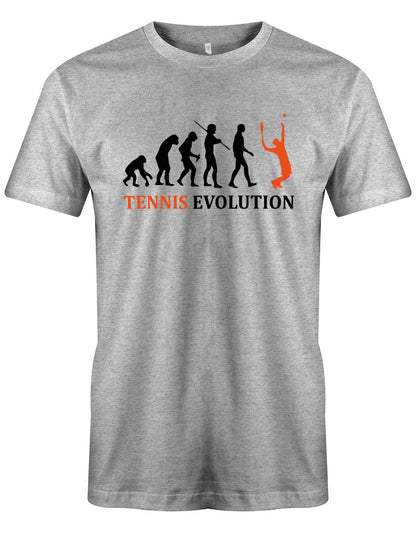 Tennis-EvolutioN-Shirt-Herren-Grau