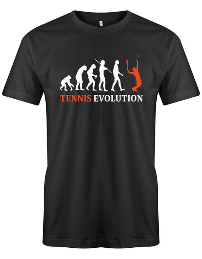 Tennis-EvolutioN-Shirt-Herren-Schwarz
