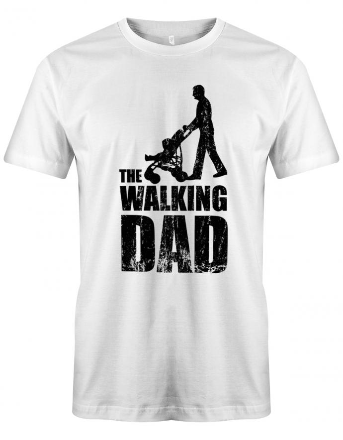 The-Walking-Dad-Herren-Papa-T-Shirt-Weiss