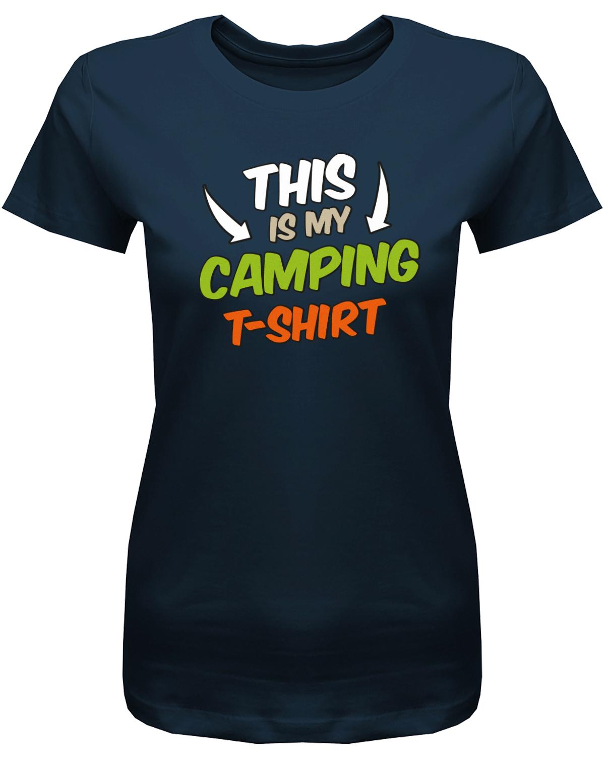 This-is-my-Camping-T-Shirt-Damen-Navy