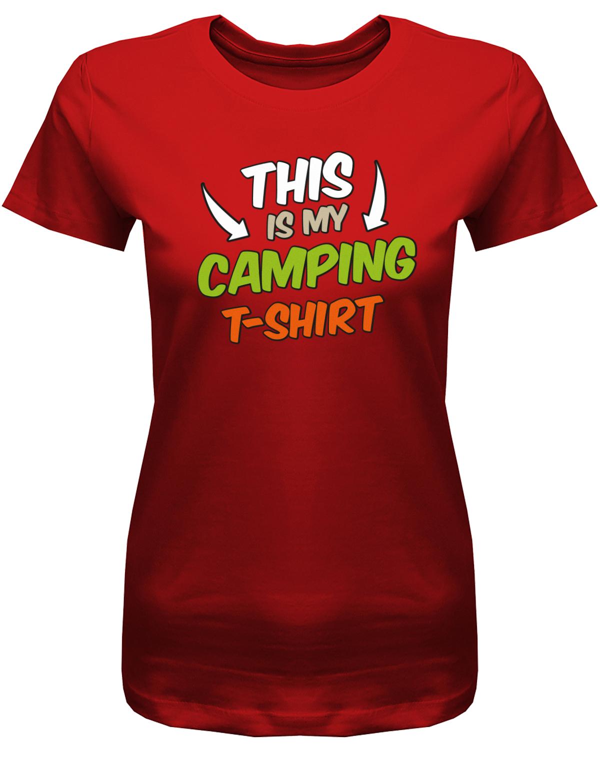 This-is-my-Camping-T-Shirt-Damen-Rot