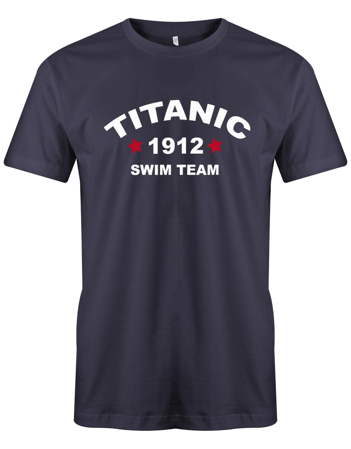 Titanic-1912-Swim-Team-Herren-Shirt-Navy