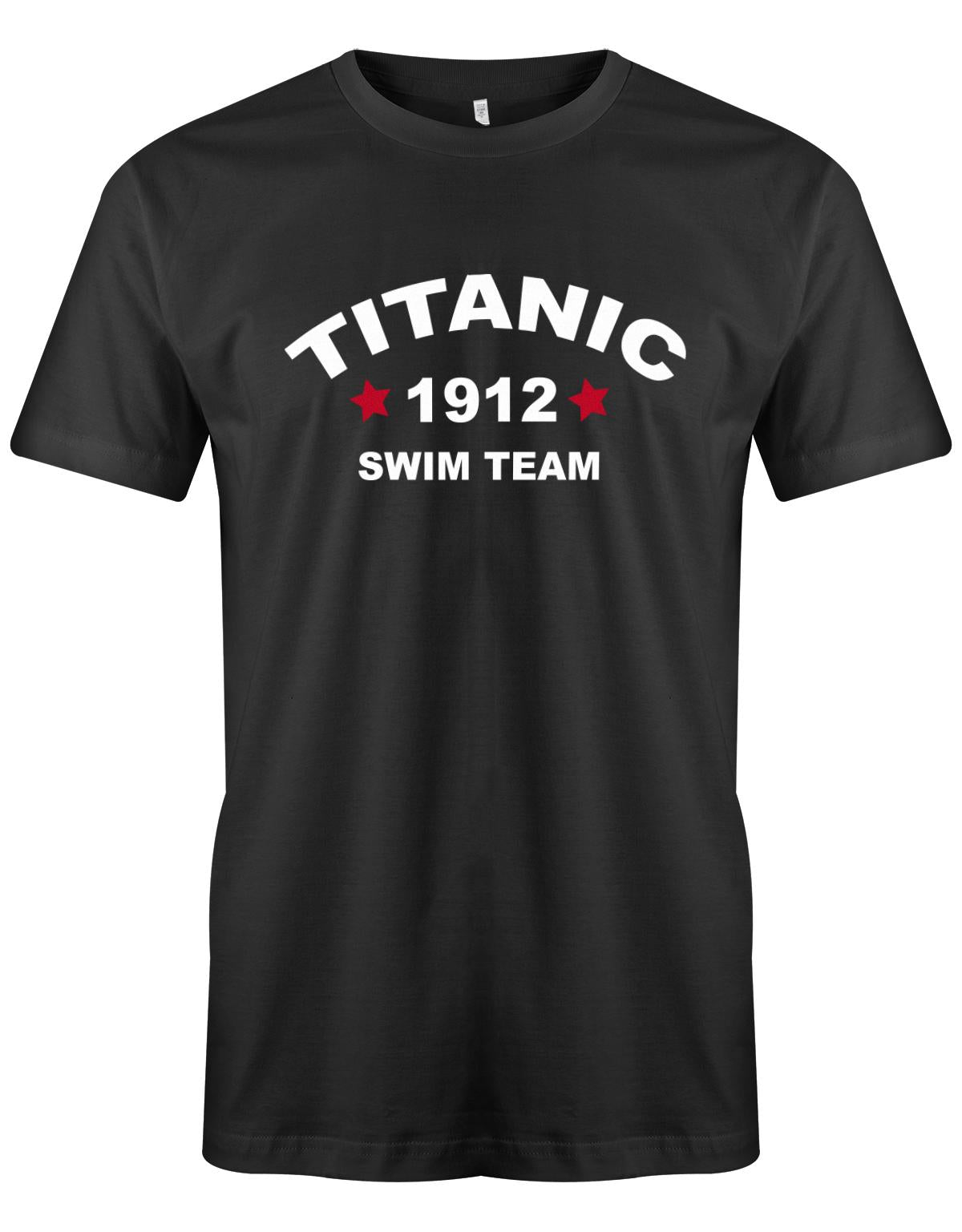 Titanic-1912-Swim-Team-Herren-Shirt-SChwarz