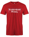 Trachtenhemd-Ersatz-Shirt-Herren-Rot