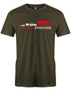 Lkw-Fahrer Shirt - Trucker Evolution Army