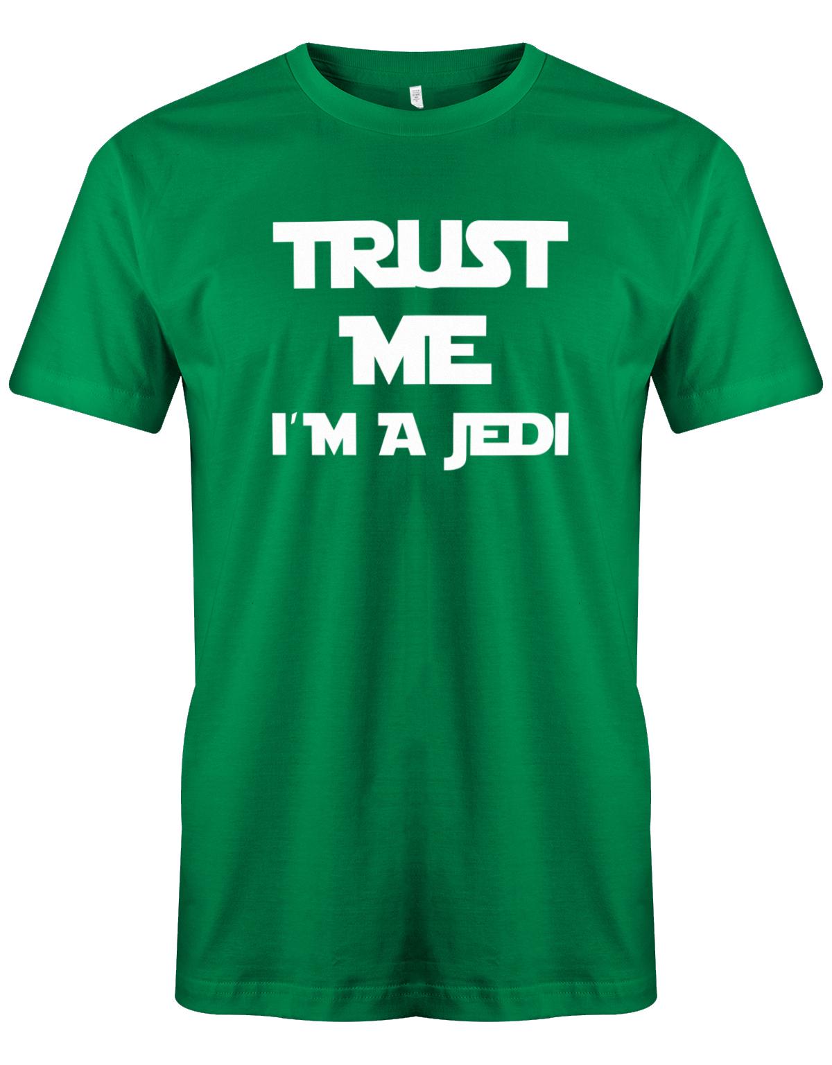 Trust-me-i-m-a-jedi-Herren-Shirt-Gr-n