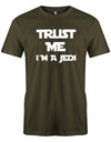 Trust-me-i-m-a-jedi-Herren-Shirt-army