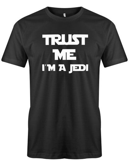 Trust-me-i-m-a-jedi-Herren-Shirt-schwarz