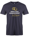 Under-new-Management-JGA-Shirt-Hochzeit-Herren-Navy